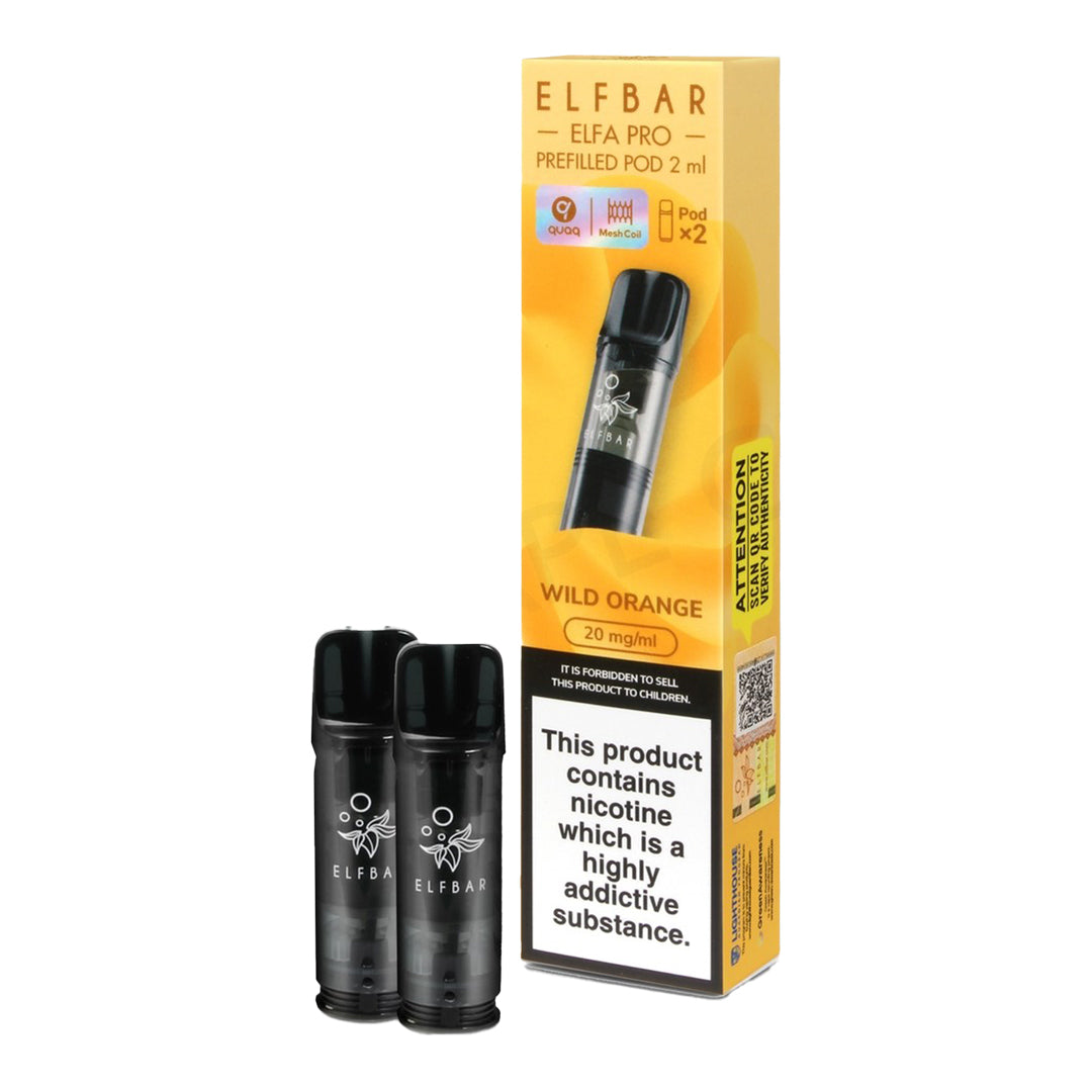 ELFA Pro Vape Pods Wild Orange