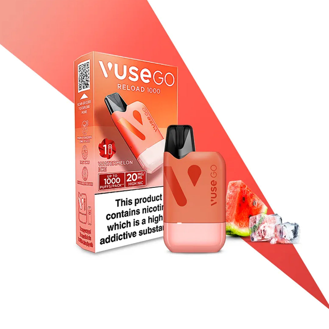 VuseGo Reload 1000 Watermelon Ice