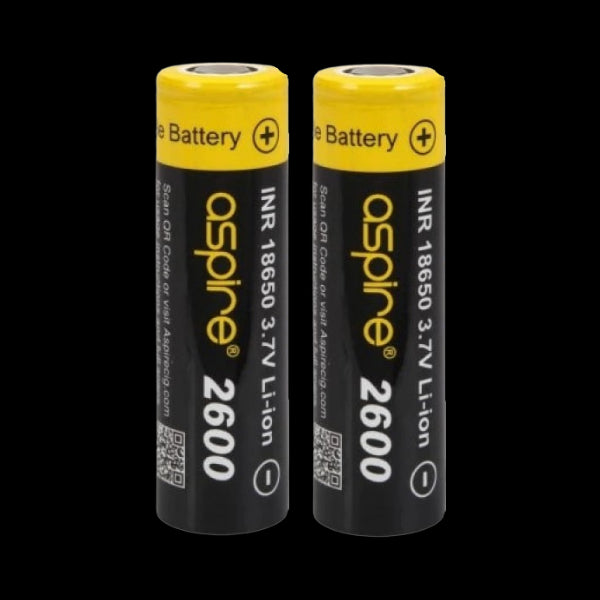 Aspire 2600mAh 18650 Battery - 2 Pack