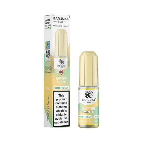 Bar Juice - Butter Mints 10ml (Nic Salt) 20MG 10ml - 20MG