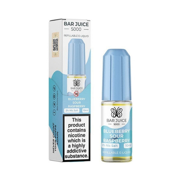 Bar Juice - Blueberry Sour Raspberry 10ml (Nic Salt)