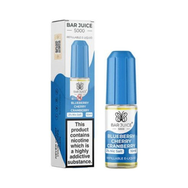 Bar Juice - Blueberry Cherry Cranberry 10ml (Nic Salt)