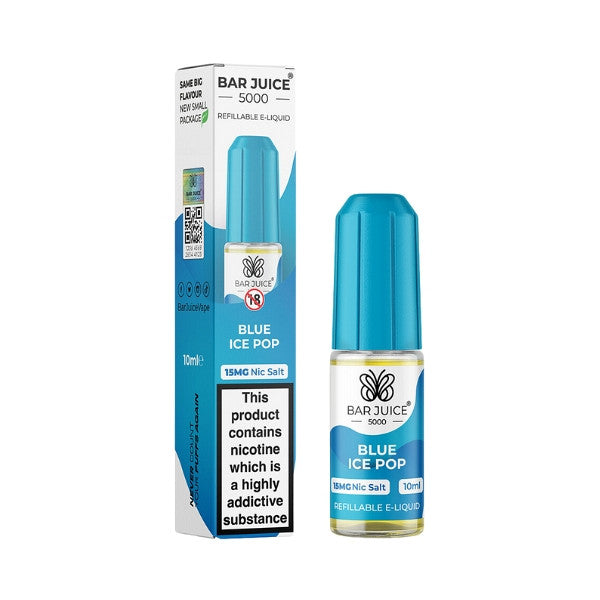 Bar Juice - Blue Ice Pop 10ml (Nic Salt) 15MG 10ml - 15MG