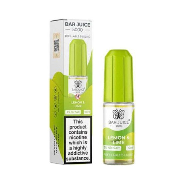 Bar Juice - Lemon & Lime 10ml (Nic Salt)