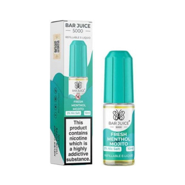 Bar Juice - Fresh Menthol Mojito 10ml (Nic Salt)