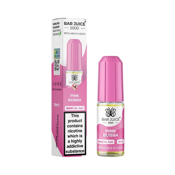 Bar Juice - Pink Bubba 10ml (Nic Salt) 15MG 10ml - 15MG