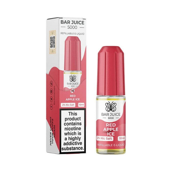 Bar Juice - Red Apple Ice 10ml (Nic Salt)