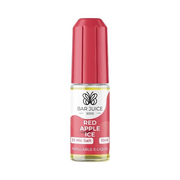 Bar Juice - Red Apple Ice 10ml (Nic Salt) 20MG 10ml - 20MG