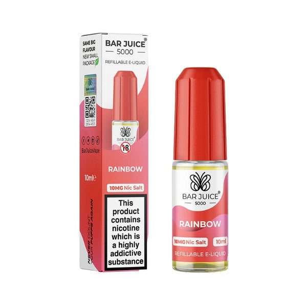 Bar Juice - Rainbow 10ml (Nic Salt) 10MG 10ml - 10MG