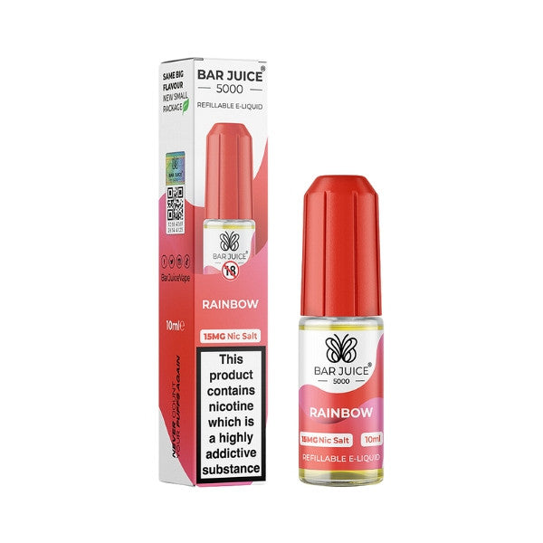 Bar Juice - Rainbow 10ml (Nic Salt) 15MG 10ml - 15MG