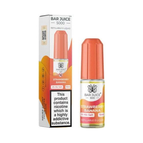 Bar Juice - Strawberry Banana 10ml (Nic Salt)