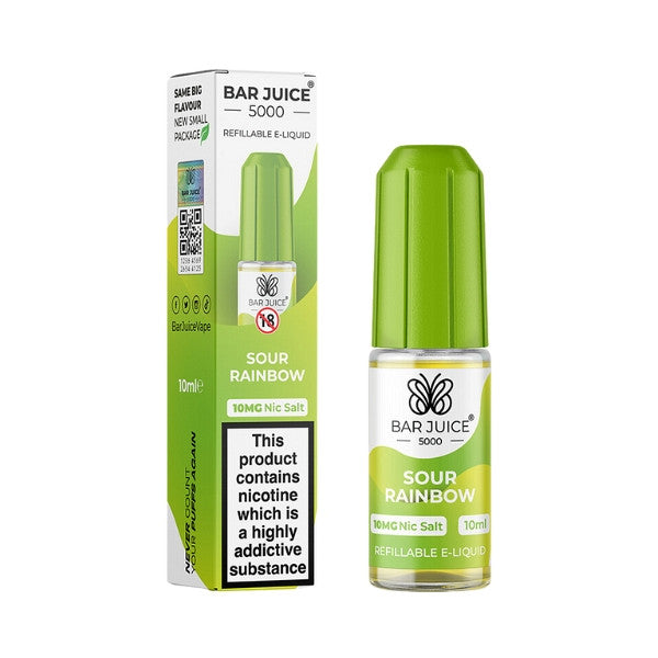 Bar Juice - Sour Rainbow 10ml (Nic Salt) 10MG 10ml - 10MG