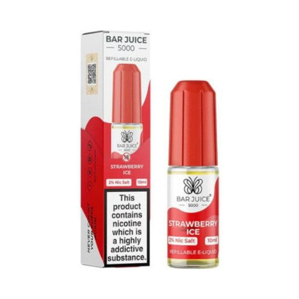 Bar Juice - Strawberry Ice 10ml (Nic Salt)