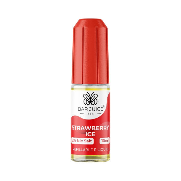 Bar Juice - Strawberry Ice 10ml (Nic Salt) 20MG 10ml - 20MG