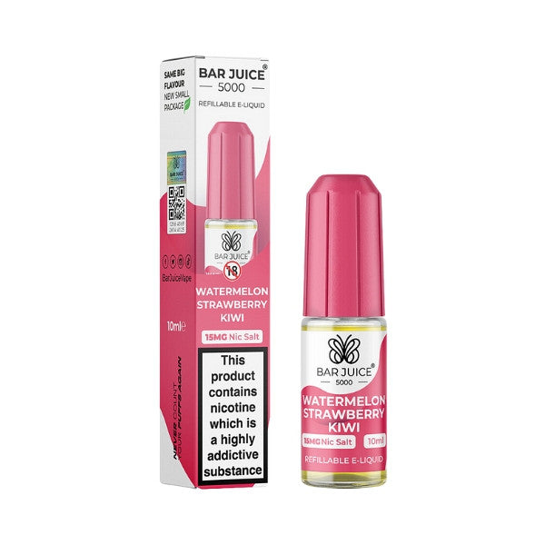 Bar Juice - Watermelon Strawberry Kiwi 10ml (Nic Salt) 15MG 10ml - 15MG