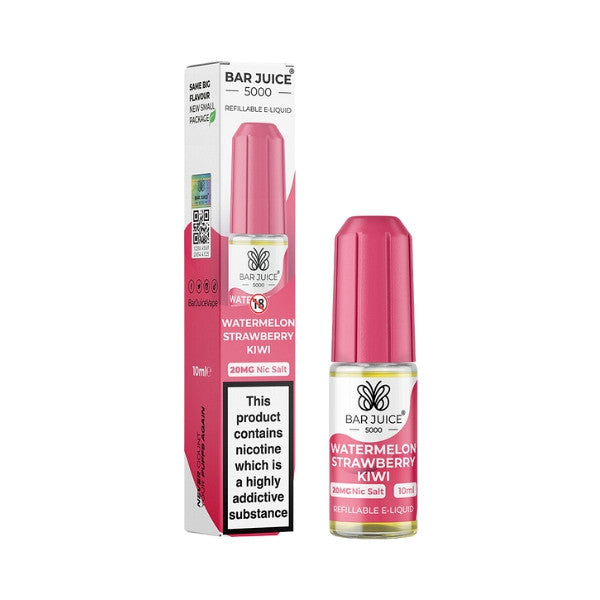 Bar Juice - Watermelon Strawberry Kiwi 10ml (Nic Salt) 20MG 10ml - 20MG