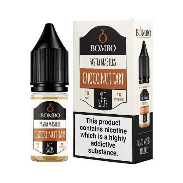 Bombo Pastry Masters - Choco Nut Tart  10ml (Nic Salt)