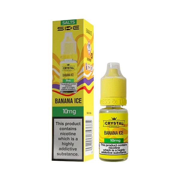 SKE Crystal Bar V2 - Banana Ice 10ml (Nic Salt)