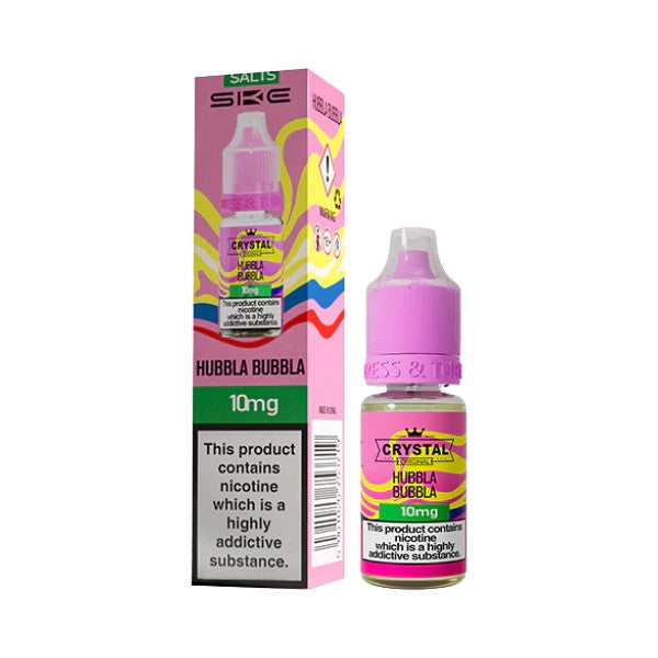 SKE Crystal Bar V2 - Hubbla Bubbla 10ml (Nic Salt)