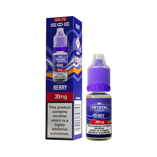 SKE Crystal Bar V2 - Berry 10ml (Nic Salt) 20MG 10ml - 20MG