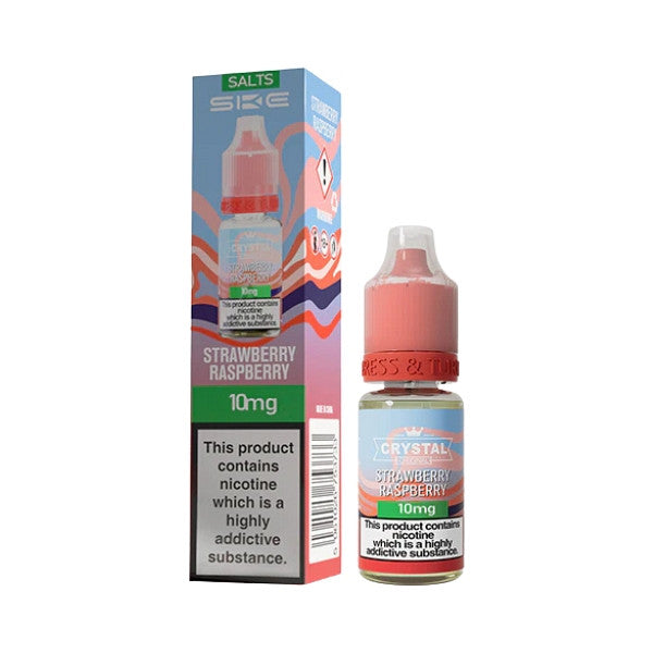 SKE Crystal Bar V2 - Strawberry Raspberry 10ml (Nic Salt)