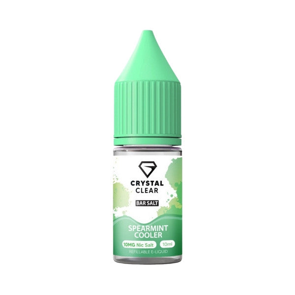 Crystal Clear Bar Salt - Spearmint Cooler 10ml (Nic Salt)
