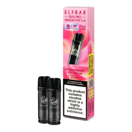 ELFA Pro Vape Pods Strawberry Ice