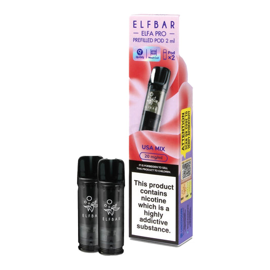 ELFA Pro Vape Pods USA Mix