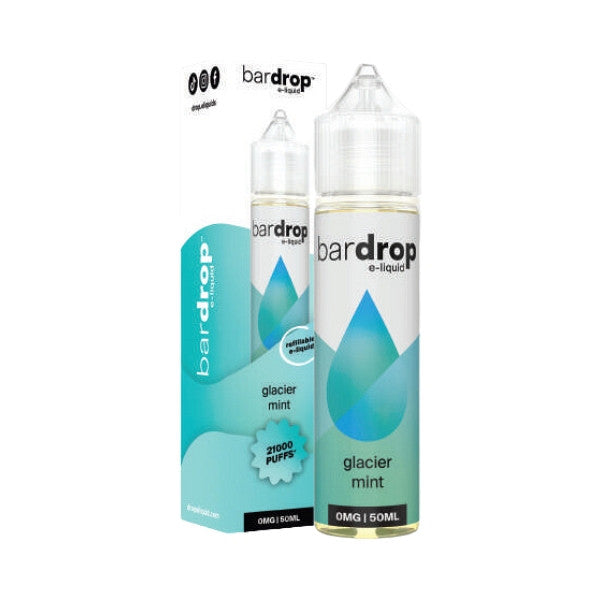 Bar Drop E-Liquid - Glacier Mint 50ml (Shortfill)