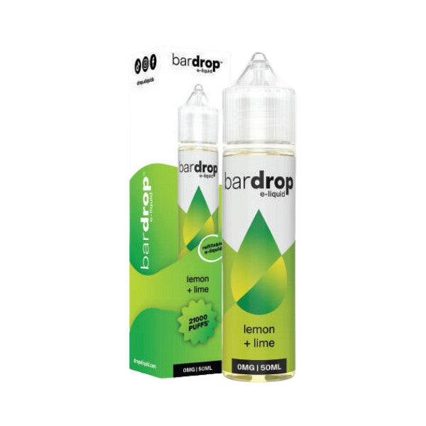 Bar Drop E-Liquid - Lemon + Lime 50ml (Shortfill)