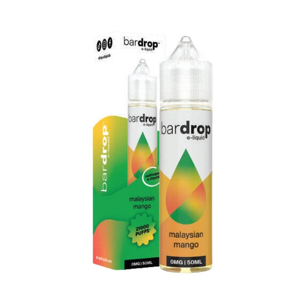 Bar Drop E-Liquid - Malaysian Mango 50ml (Shortfill)