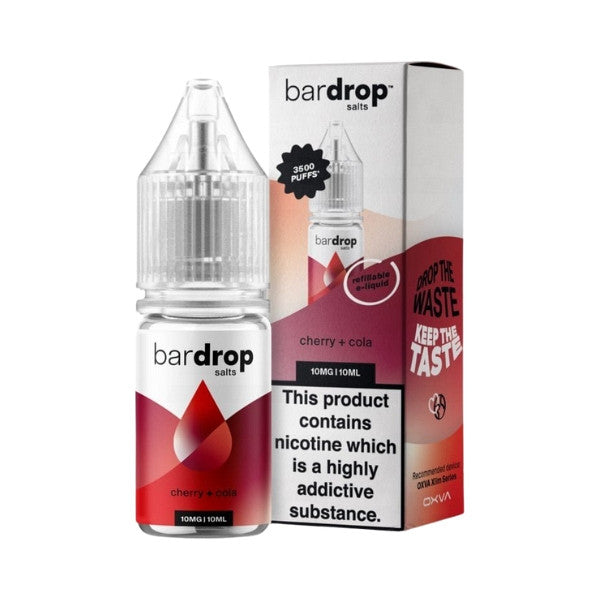 Bar Drop Salts - Cherry + Cola 10ml (Nic Salt)