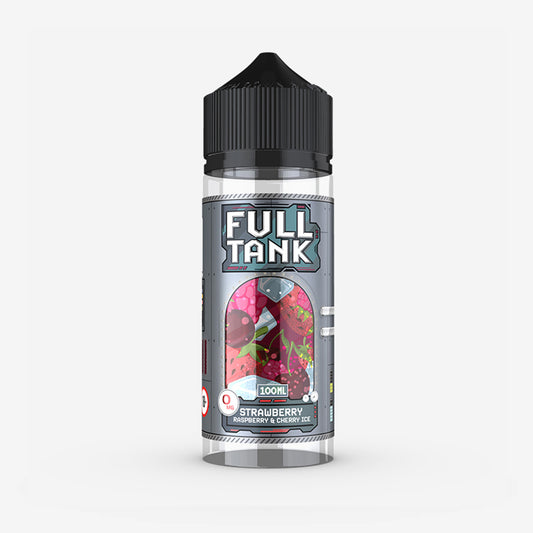 Full Tank Shortfill Strawberry Raspberry Cherry Ice
