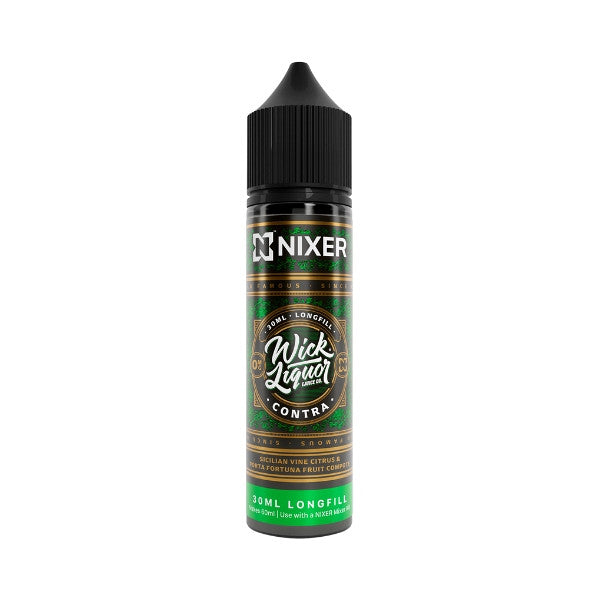 Nixer X Wick Liquor - Contra 30ml (Longfill)