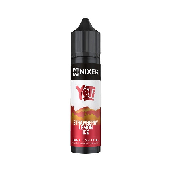 Nixer X Yeti Summit - Strawberry Lemon Ice 30ml (Longfill)