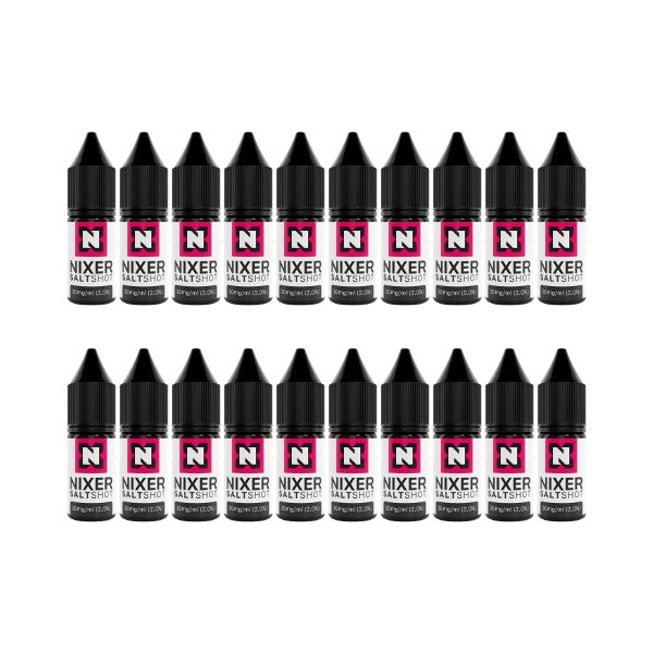 Nixer Nic Shots - 20 Pack
