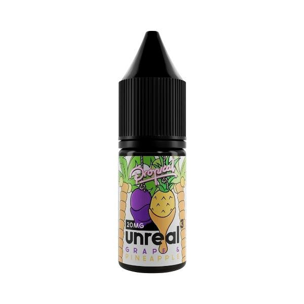 Unreal 3 - Propical - Grape & Pineapple 10ml (Nic Salt)