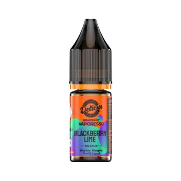 Vaporesso Deliciu V2 - Blackberry Lime 10ml (Nic Salt) 10MG 10ml - 10MG