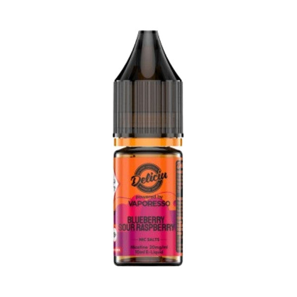 Vaporesso Deliciu V2 - Blueberry Sour Raspberry 10ml (Nic Salt)