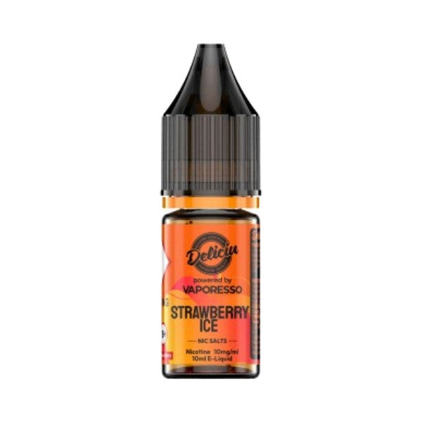 Vaporesso Deliciu V2 - Strawberry Ice 10ml (Nic Salt) 10MG 10ml - 10MG