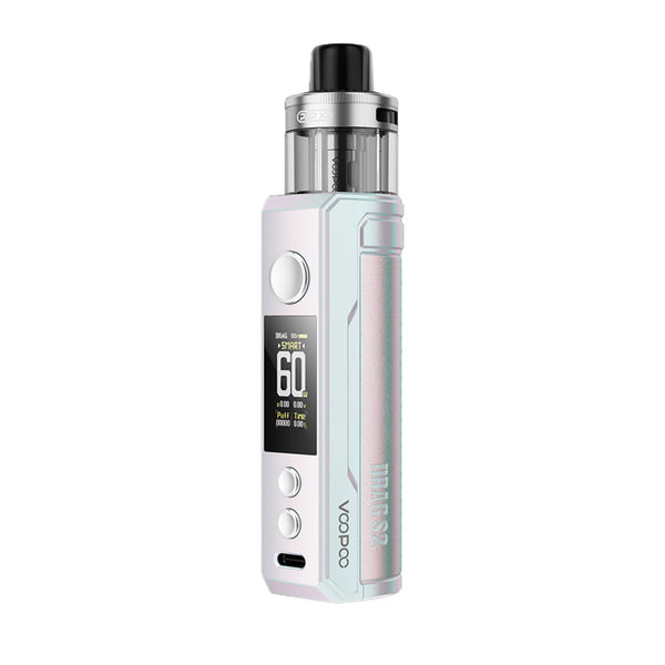 Voopoo Drag S2 Mod Colourful Silver